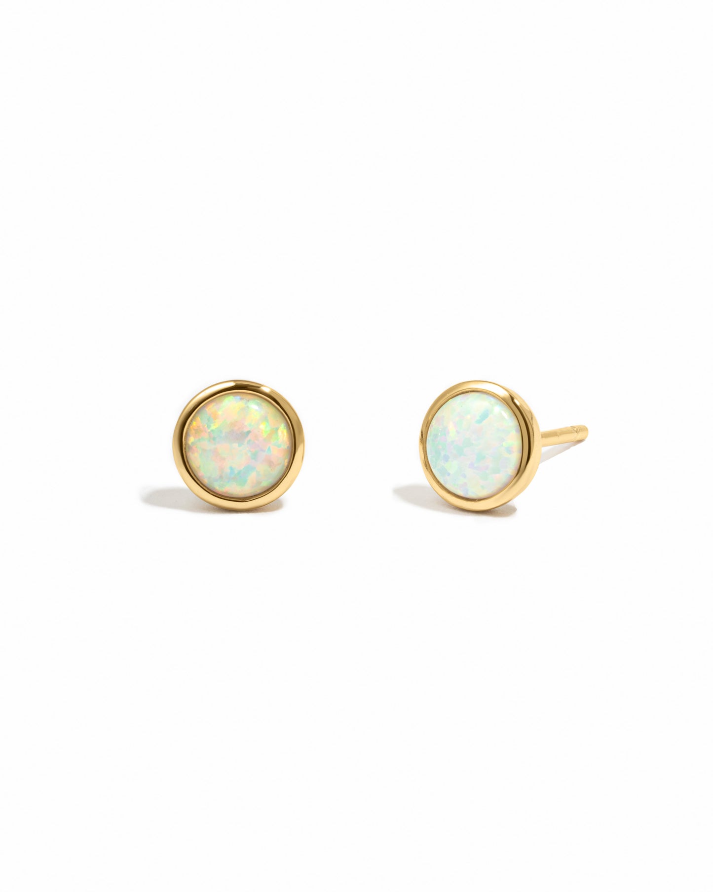 Large Opal Studs