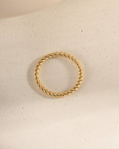 Thick Spiral Ring