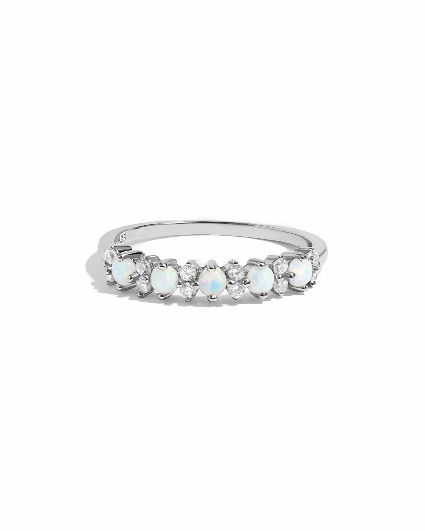 Opal Stephanie Stacking Ring