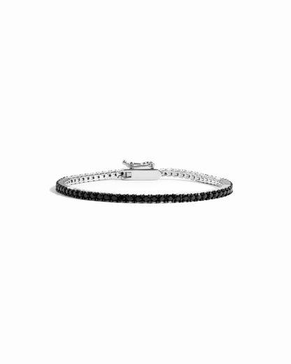 Black Tennis Bracelet