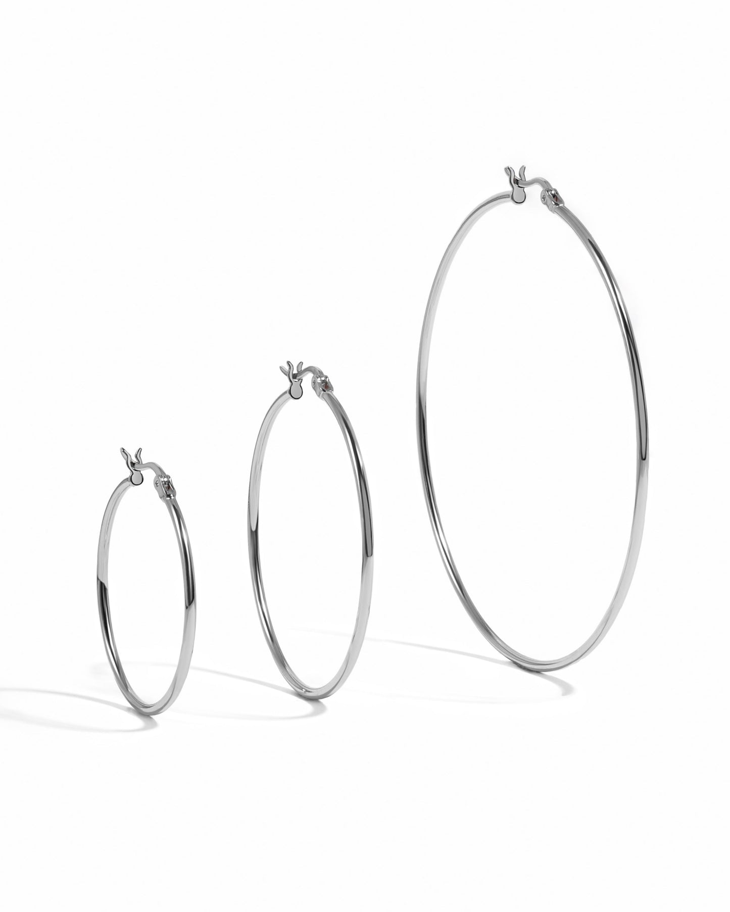 40mm Classic Hoops