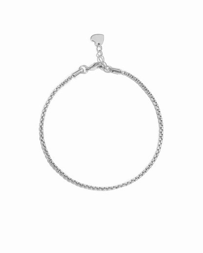 Rounded Box Chain Bracelet