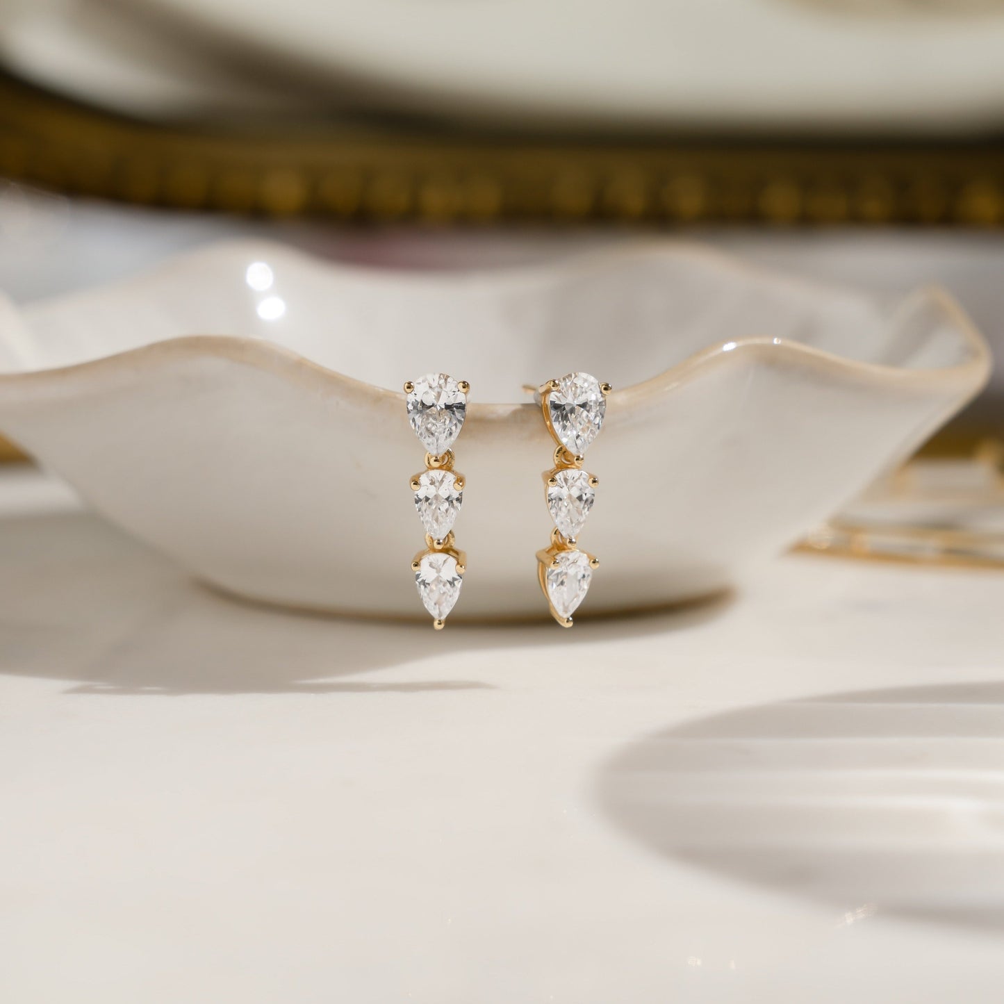 Pear Drop Earrings