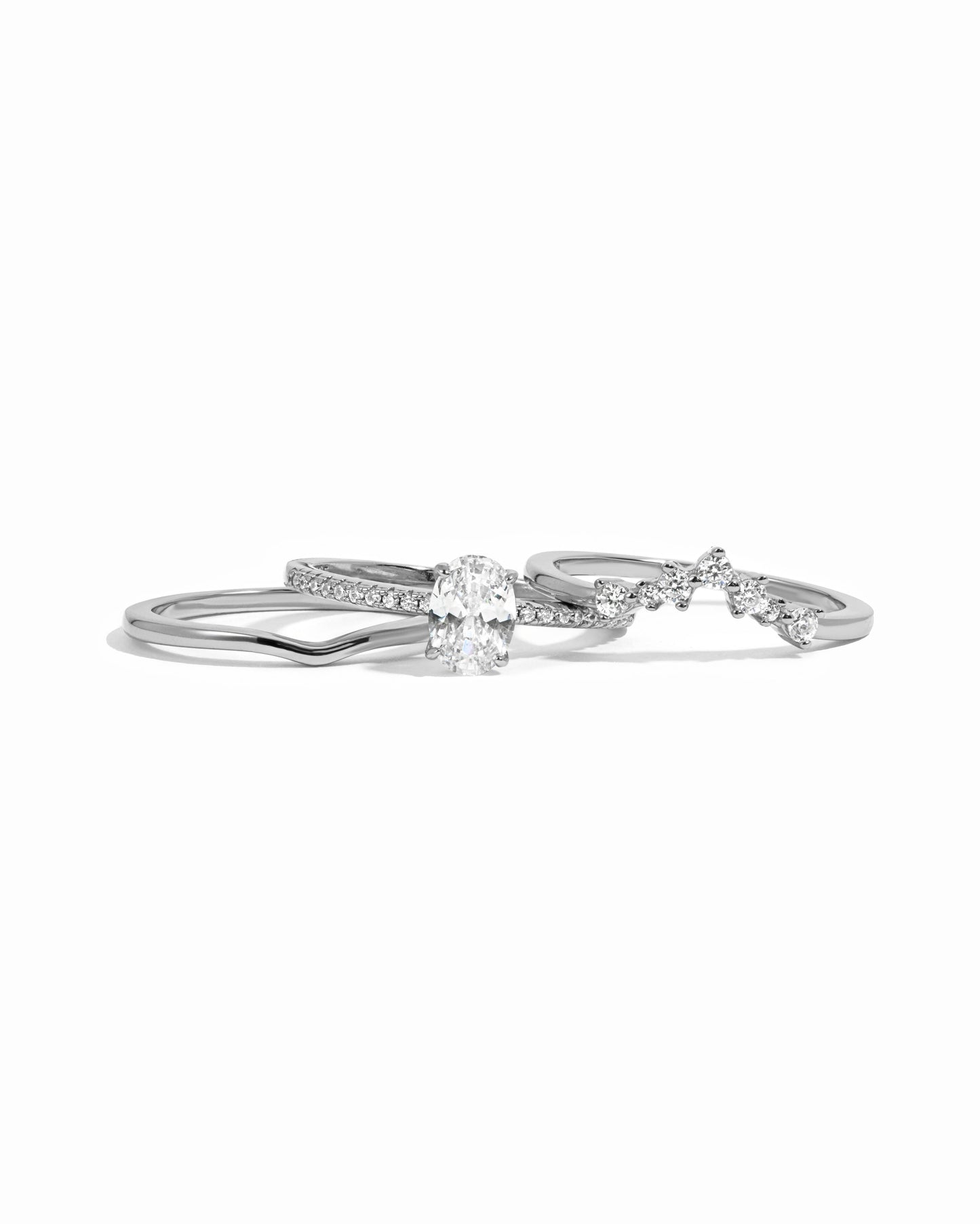 Oval Ring Set