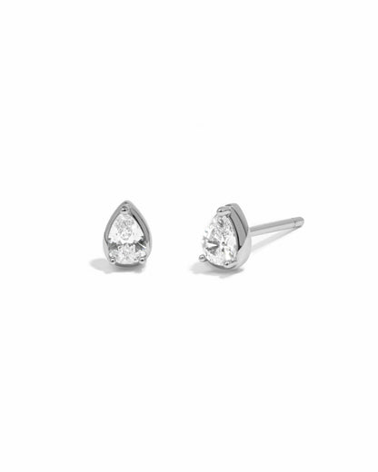 Tiny Pear Studs