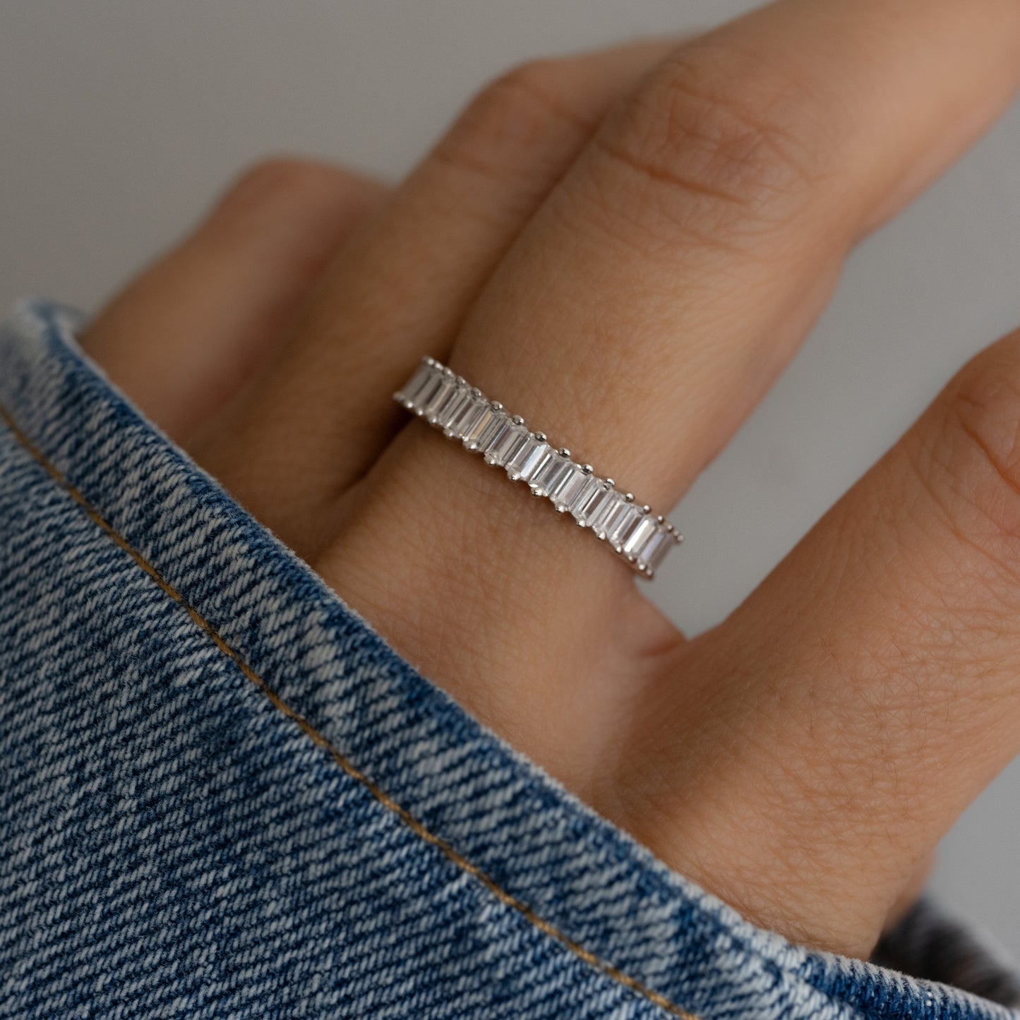 Baguette Eternity Ring