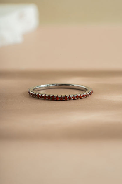 Birthstone Eternity Rings