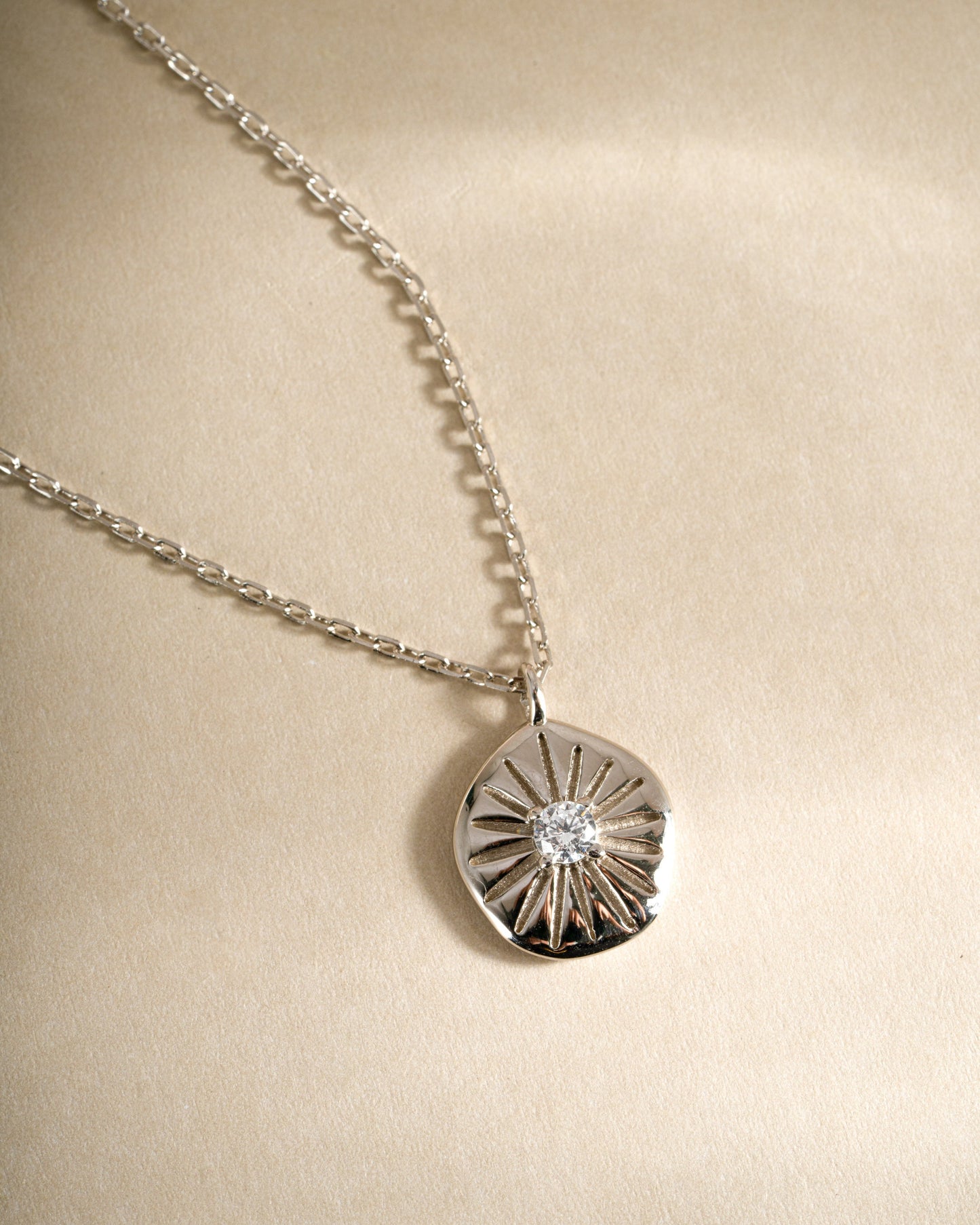Sunburst Medallion Necklace
