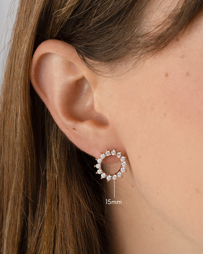 15mm Sunburst Studs