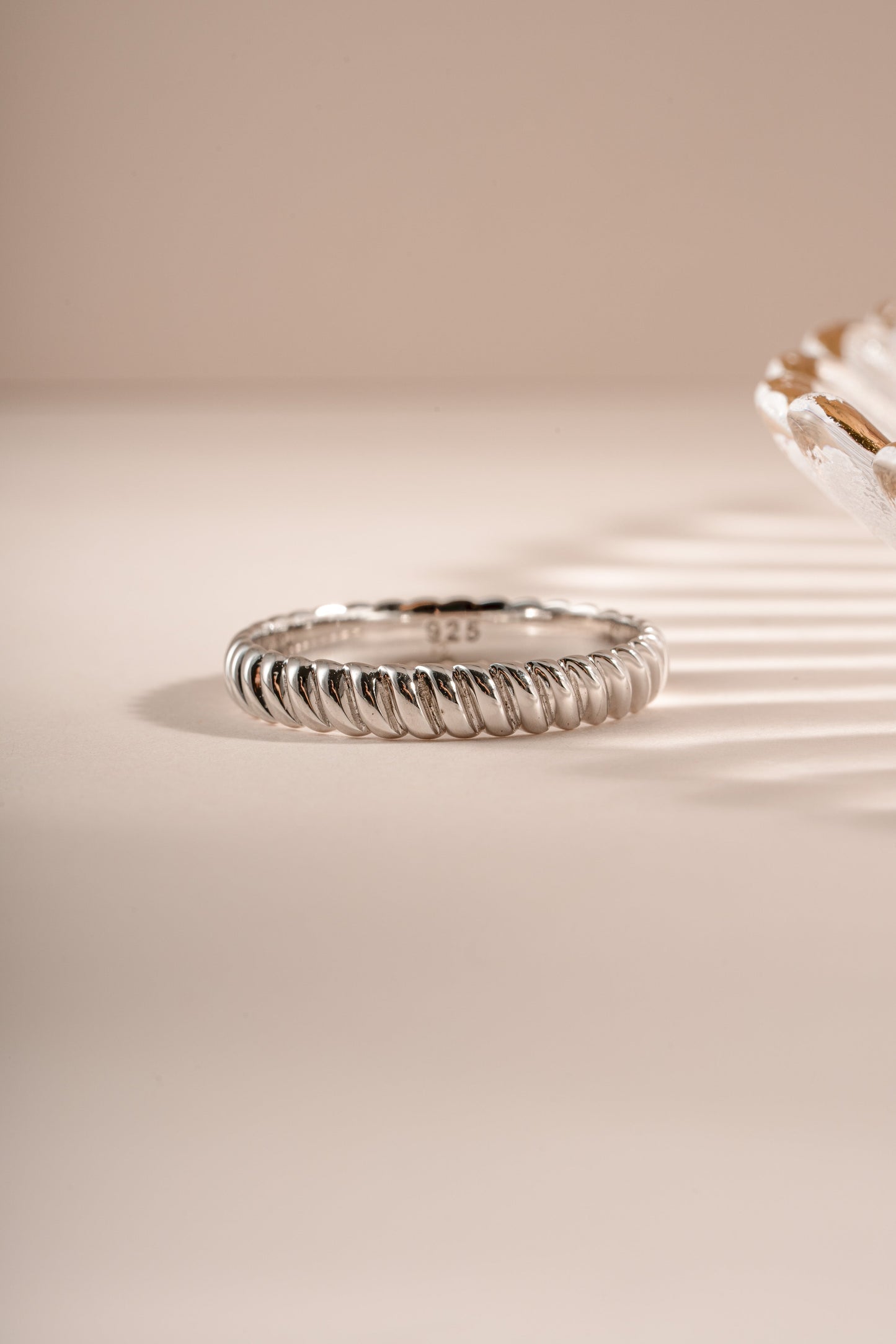 Textured Stacking Ring