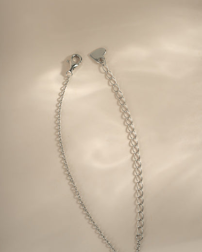 Turquoise & CZ Dangling Charm Necklace